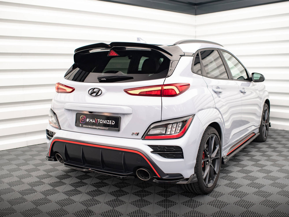 Maxton central rear splitter hyundai kona n mk1 2 Maxton central rear splitter hyundai kona n mk1 - image 2