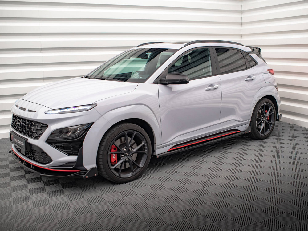 Maxton side skirts diffusers v1 + flaps hyundai kona n mk1 3 Maxton side skirts diffusers v1 + flaps hyundai kona n mk1 - image 3