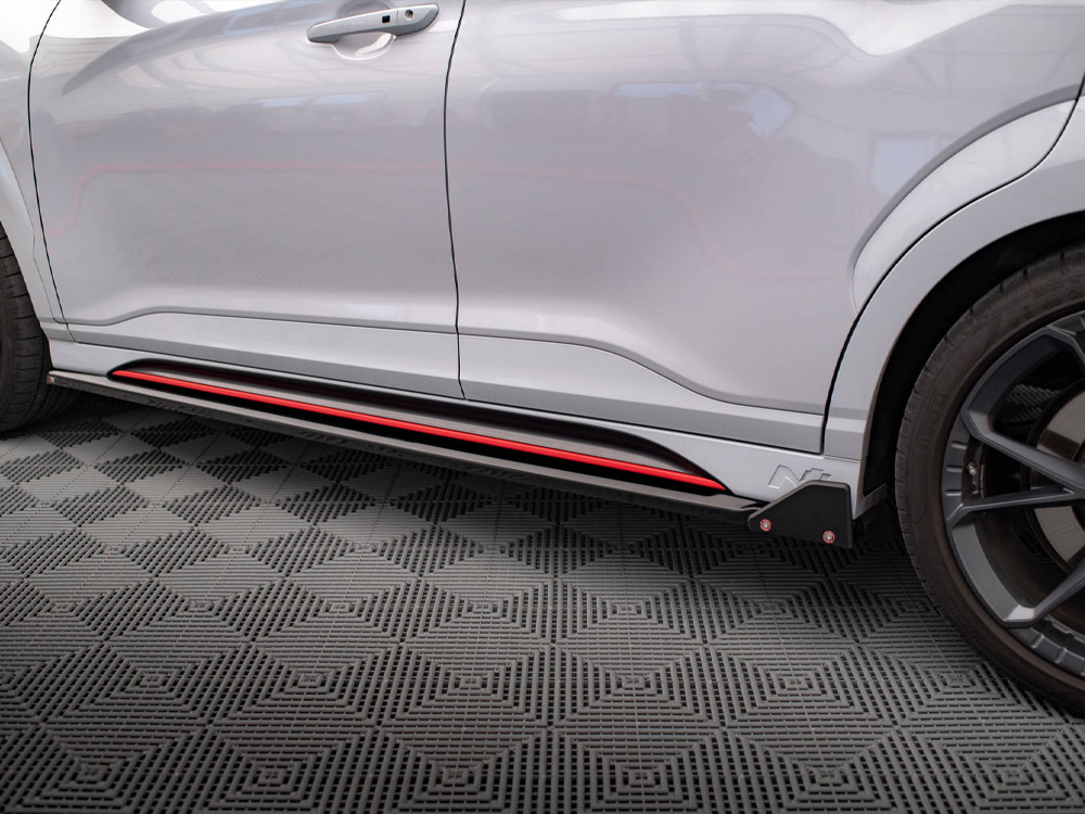 Maxton side skirts diffusers v1 + flaps hyundai kona n mk1 5 Maxton side skirts diffusers v1 + flaps hyundai kona n mk1 - image 5
