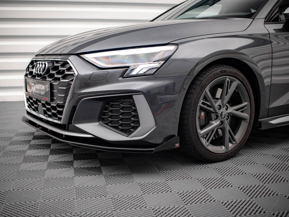 Maxton front flaps audi s3/a3 s-line 8y 2 Maxton front flaps audi s3/a3 s-line 8y - image 2