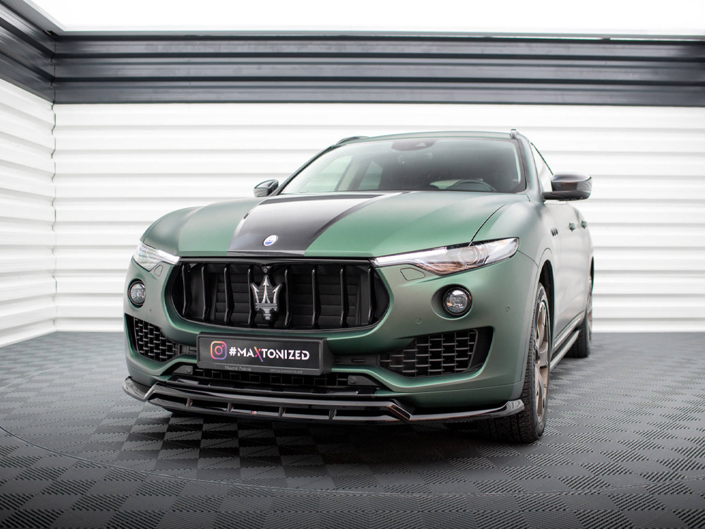 Maxton front splitter v2 maserati levante mk1 2 Maxton front splitter v2 maserati levante mk1 - image 2