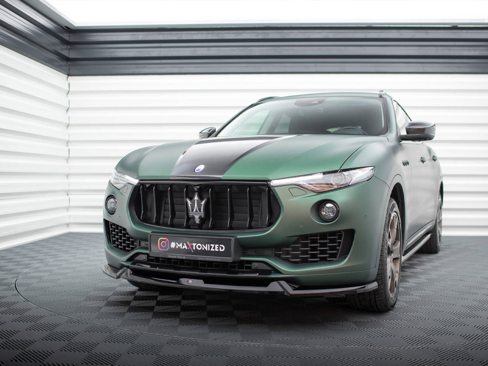 Maxton front splitter v1 maserati levante mk1 2 Maxton front splitter v1 maserati levante mk1 - image 2