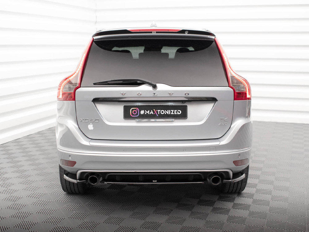 Maxton central rear splitter volvo xc60 r-design mk1 facelift models 2 Maxton central rear splitter volvo xc60 r-design mk1 facelift models - image 2
