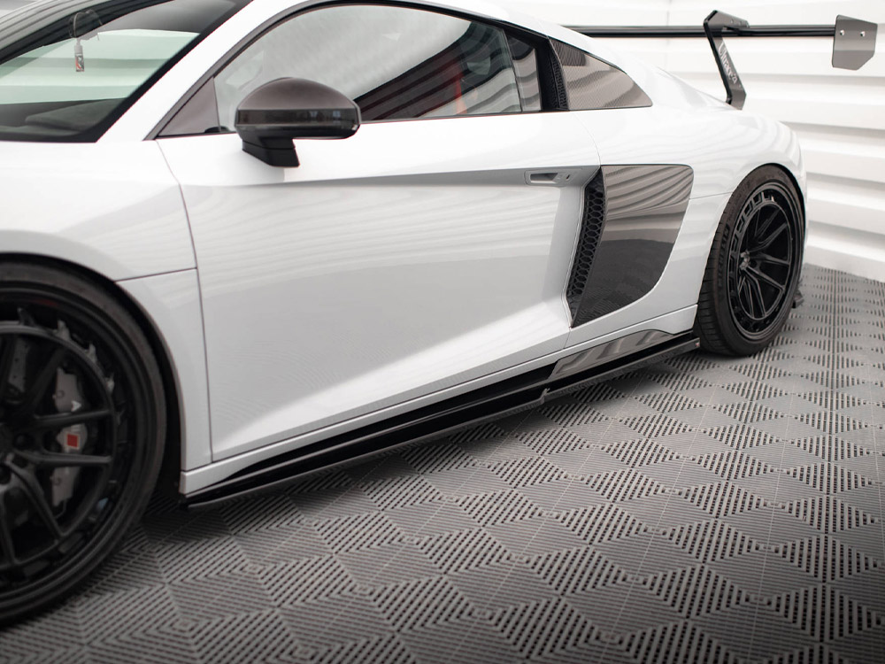 Maxton side skirts diffusers v2 audi r8 mk2 facelift models 3 Maxton side skirts diffusers v2 audi r8 mk2 facelift models - image 3