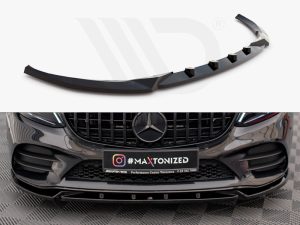 Maxton Front Splitter V2 Mercedes-Benz C AMG Line Saloon/Coupe/Estate W205/C205/S205 Facelift Models