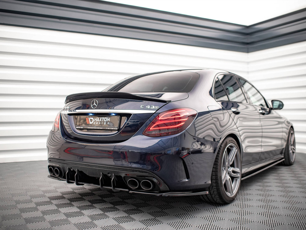 Maxton street pro rear diffuser mercedes-amg c43 saloon/estate w205/s205 facelift models 2 Maxton street pro rear diffuser mercedes-amg c43 saloon/estate w205/s205 facelift models - image 2
