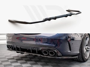 Maxton Rear Splitter (Vertical Bars) Mercedes-AMG C43 Saloon/Estate W205/S205 Facelift Models