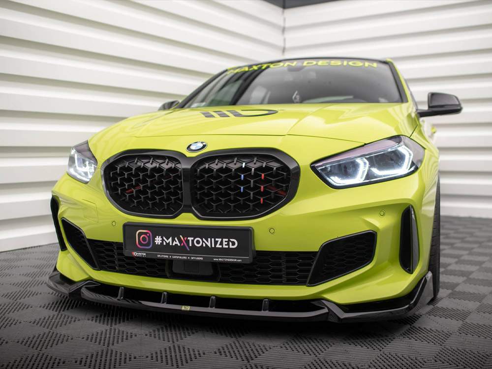Maxton front splitter v7 bmw 1 series f40 m-sport/m135i 2 Maxton front splitter v7 bmw 1 series f40 m-sport/m135i - image 2