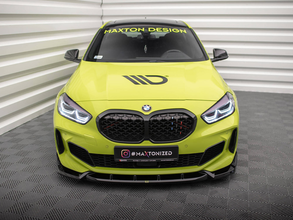 Maxton front splitter v7 bmw 1 series f40 m-sport/m135i 3 Maxton front splitter v7 bmw 1 series f40 m-sport/m135i - image 3