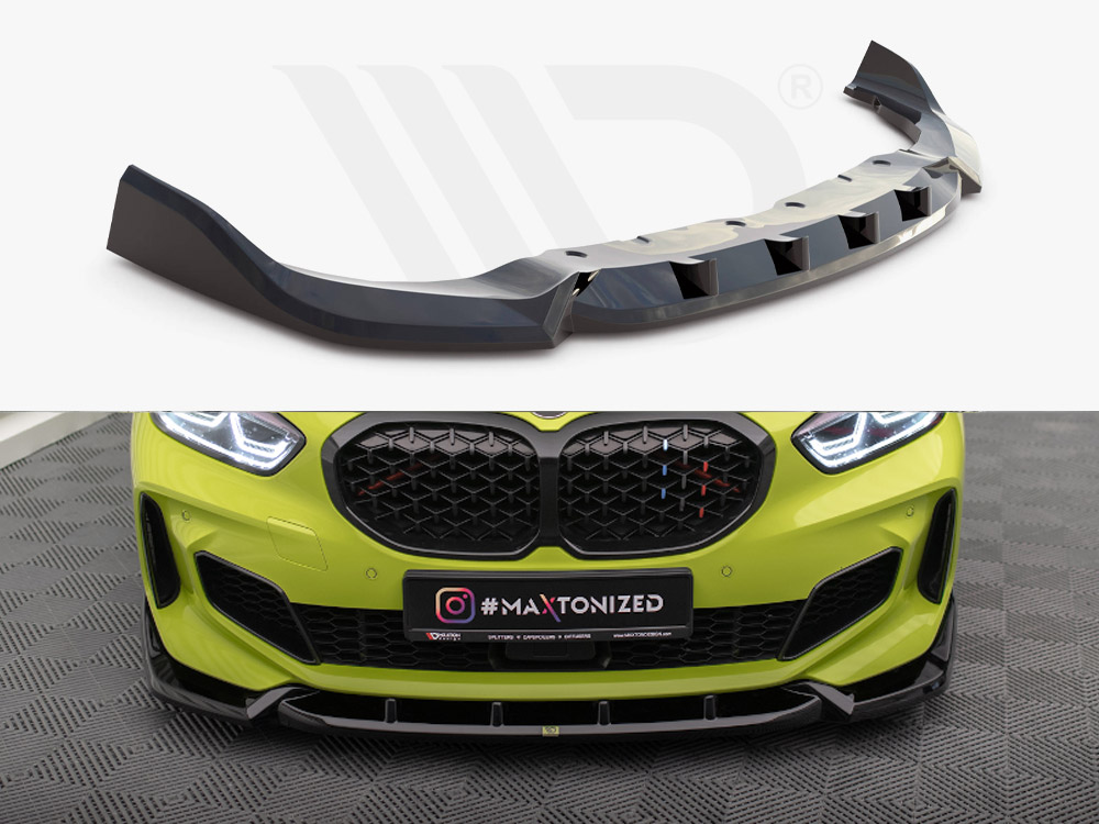 Maxton front splitter v7 bmw 1 series f40 m-sport/m135i 1 Maxton front splitter v7 bmw 1 series f40 m-sport/m135i