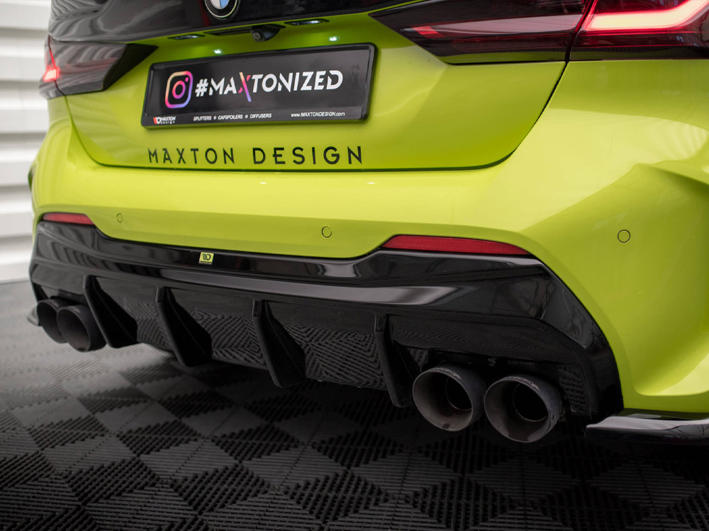 Maxton rear valance v3 bmw 1 series f40 m-sport/m135i (double exhaust version) 5 Maxton rear valance v3 bmw 1 series f40 m-sport/m135i (double exhaust version) - image 5