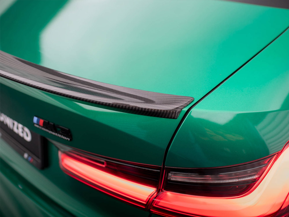 Maxton carbon fibre tailgate spoiler bmw m3 g80 / m340i g20 / 3 series m-pack g20 / 3 series standard g20 11 Maxton carbon fibre tailgate spoiler bmw m3 g80 / m340i g20 / 3 series m-pack g20 / 3 series standard g20 - image 11