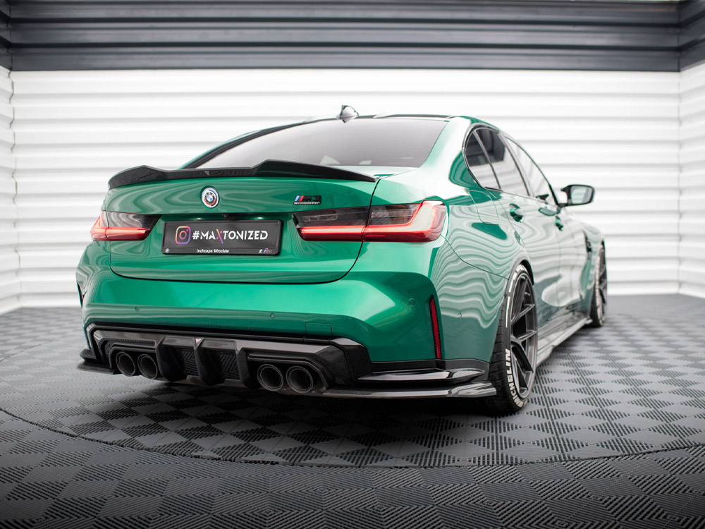 Maxton carbon fibre tailgate spoiler bmw m3 g80 / m340i g20 / 3 series m-pack g20 / 3 series standard g20 2 Maxton carbon fibre tailgate spoiler bmw m3 g80 / m340i g20 / 3 series m-pack g20 / 3 series standard g20 - image 2