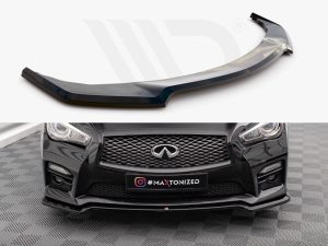 Maxton Front Splitter V1 Infiniti Q50 S Mk1
