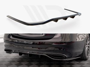 Maxton Rear Splitter (Vertical Bars) Mercedes S AMG-Line W223