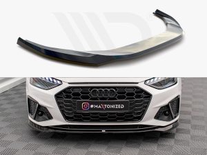Maxton Front Splitter V2 Audi A4 S-Line/S4 B9 Facelift Models