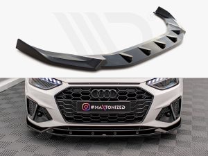 Maxton Front Splitter V1 Audi A4 S-Line / S4 B9 Facelift Models