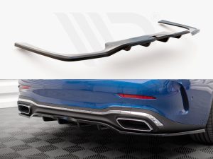 Maxton Rear Splitter (Vertical Bars) Mercedes C AMG-Line W206