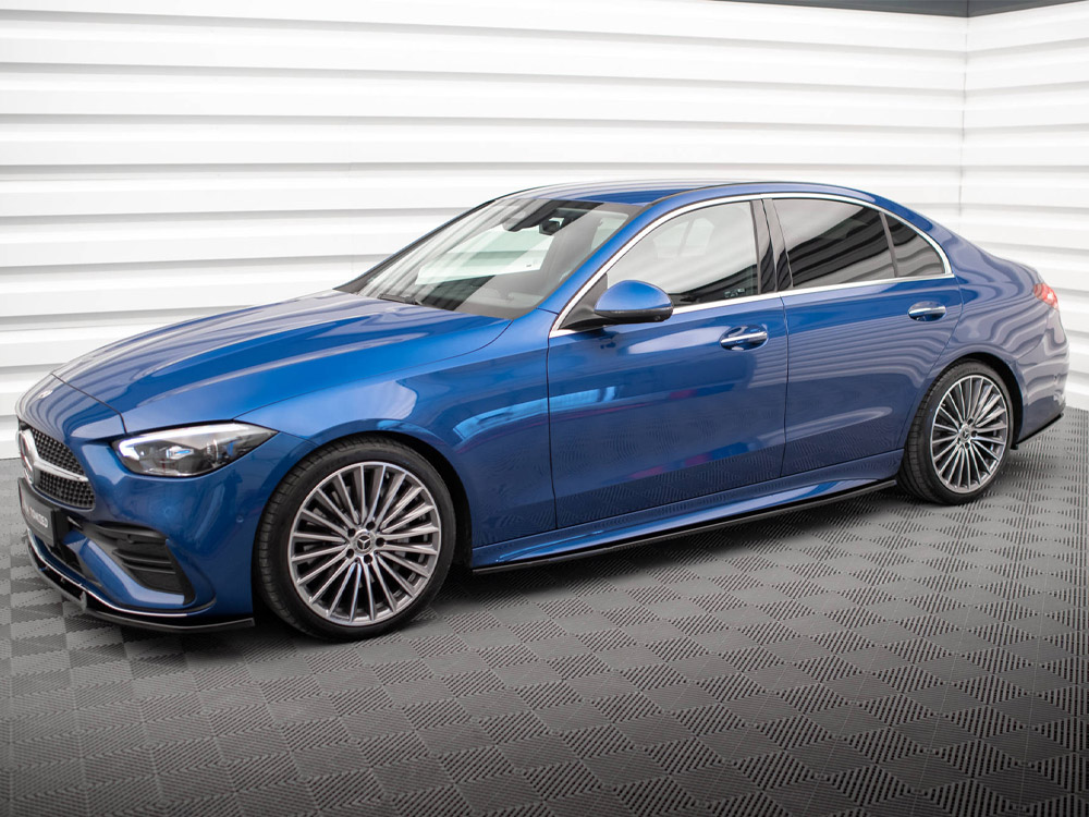 Maxton side skirts diffusers mercedes-benz c amg-line / 43 amg w206 2 Maxton side skirts diffusers mercedes-benz c amg-line / 43 amg w206 - image 2