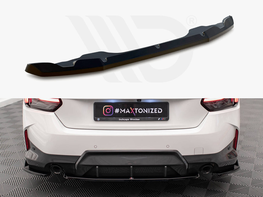 Maxton central rear splitter bmw 2 series coupe m-pack g42 1 Maxton central rear splitter bmw 2 series coupe m-pack g42