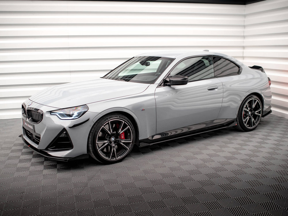 Maxton street pro side skirts diffusers + flaps bmw 2 series coupe m-pack / m240i g42 2 Maxton street pro side skirts diffusers + flaps bmw 2 series coupe m-pack / m240i g42 - image 2