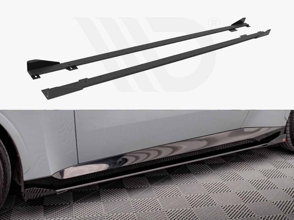 Maxton street pro side skirts diffusers + flaps bmw 2 series coupe m-pack / m240i g42 1 Maxton street pro side skirts diffusers + flaps bmw 2 series coupe m-pack / m240i g42