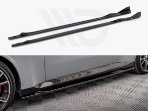 Maxton Side Skirts Diffusers V2 + Flaps BMW 2 Series Coupe M-Pack/M240i G42