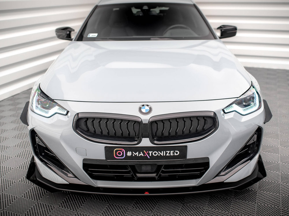 Maxton front bumper wings (canards) bmw 2 coupe m-pack/m240i g42 2 Maxton front bumper wings (canards) bmw 2 coupe m-pack/m240i g42 - image 2