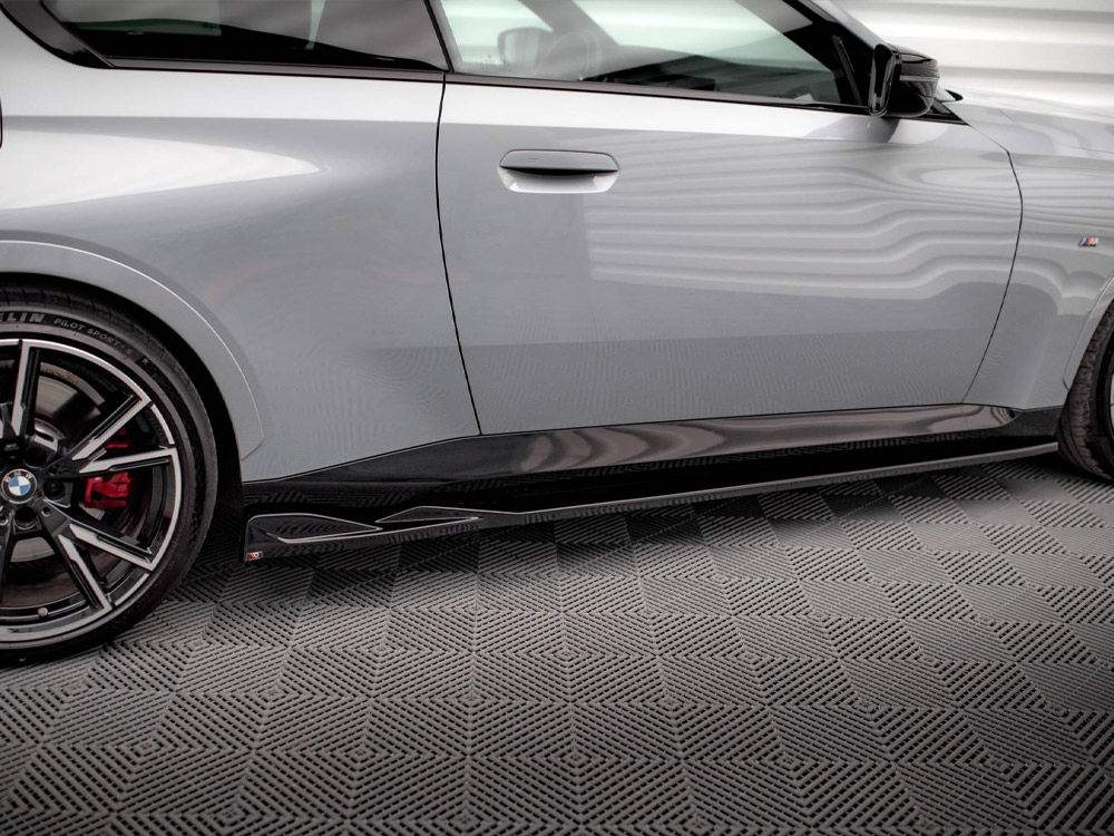 Maxton side skirts diffusers v1 bmw 2 series coupe m-pack/m240i g42 4 Maxton side skirts diffusers v1 bmw 2 series coupe m-pack/m240i g42 - image 4