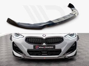 Maxton Front Splitter V1 BMW 2 Series Coupe M-Pack / M240i G42