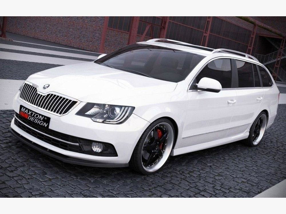 Maxton side skirts skoda superb mk2 1 Maxton side skirts skoda superb mk2