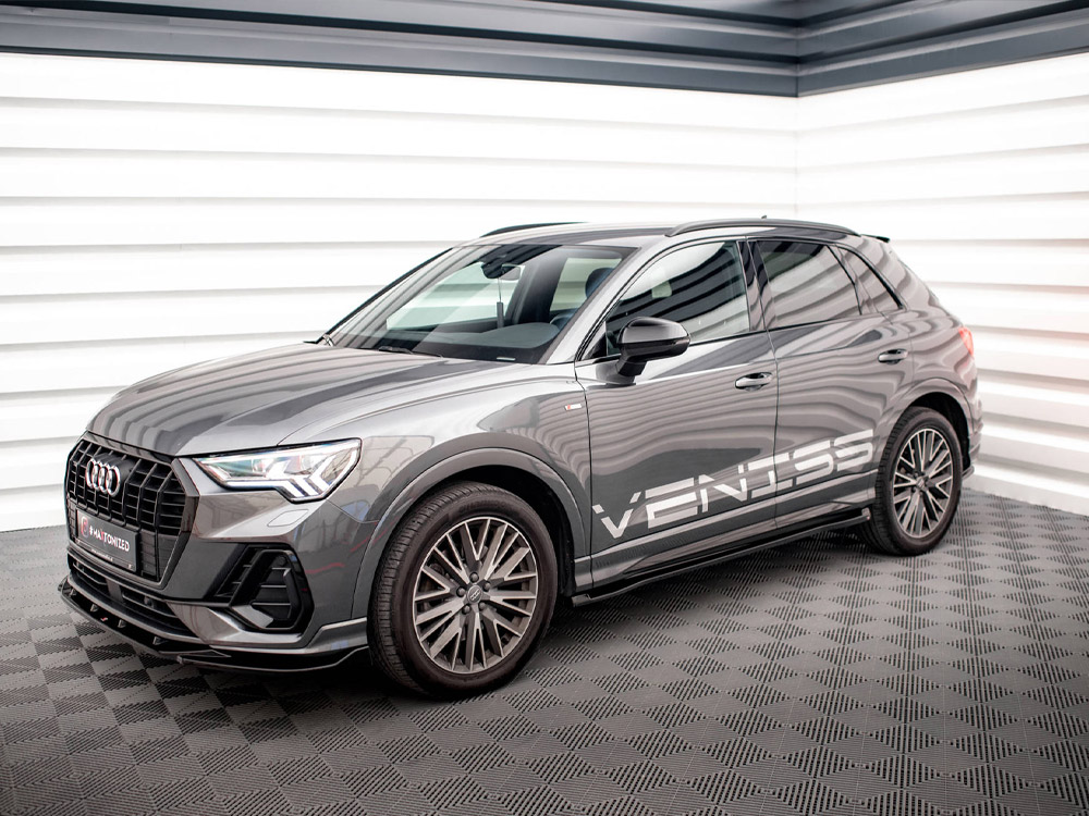 Maxton side skirts diffusers v1 audi q3 s-line / rsq3 f3 2 Maxton side skirts diffusers v1 audi q3 s-line / rsq3 f3 - image 2