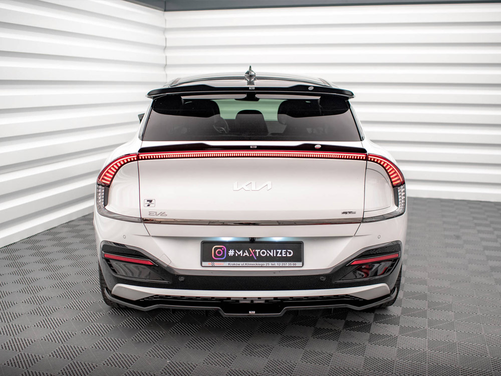 Maxton lower spoiler cap kia ev6 gt-line mk1 3 Maxton lower spoiler cap kia ev6 gt-line mk1 - image 3