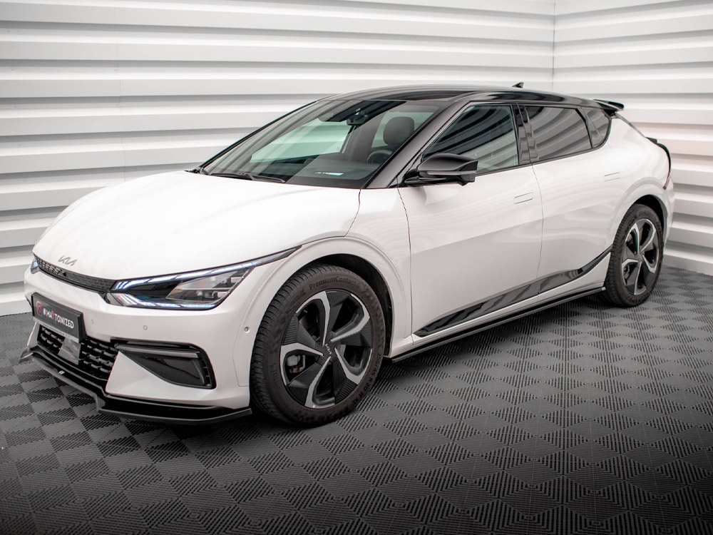 Maxton side skirts diffusers kia ev6 gt-line mk1 2 Maxton side skirts diffusers kia ev6 gt-line mk1 - image 2