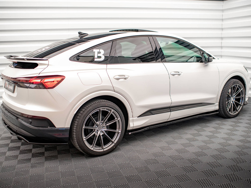 Maxton side skirts diffusers audi q4 e-tron sportback mk1 2 Maxton side skirts diffusers audi q4 e-tron sportback mk1 - image 2