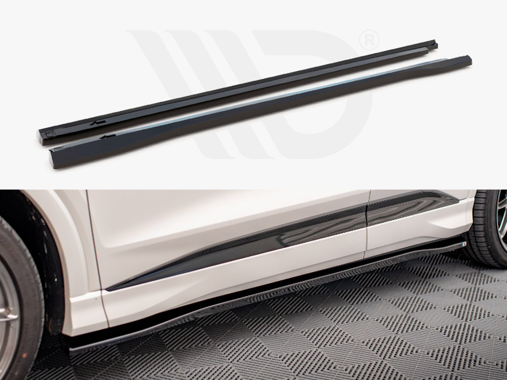 Maxton side skirts diffusers audi q4 e-tron sportback mk1 1 Maxton side skirts diffusers audi q4 e-tron sportback mk1