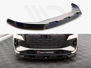 Maxton Front Splitter V1 Audi Q4 e-Tron Sportback Mk1