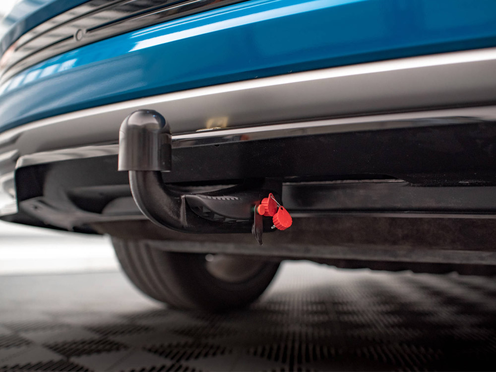 Maxton central rear splitter (vertical bars) audi e-tron 6 Maxton central rear splitter (vertical bars) audi e-tron - image 6