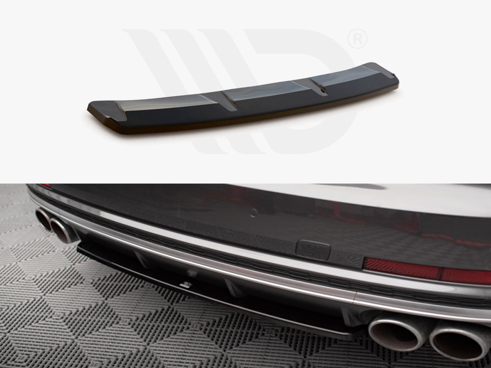 Maxton central rear splitter audi s8 d5 1 Maxton central rear splitter audi s8 d5