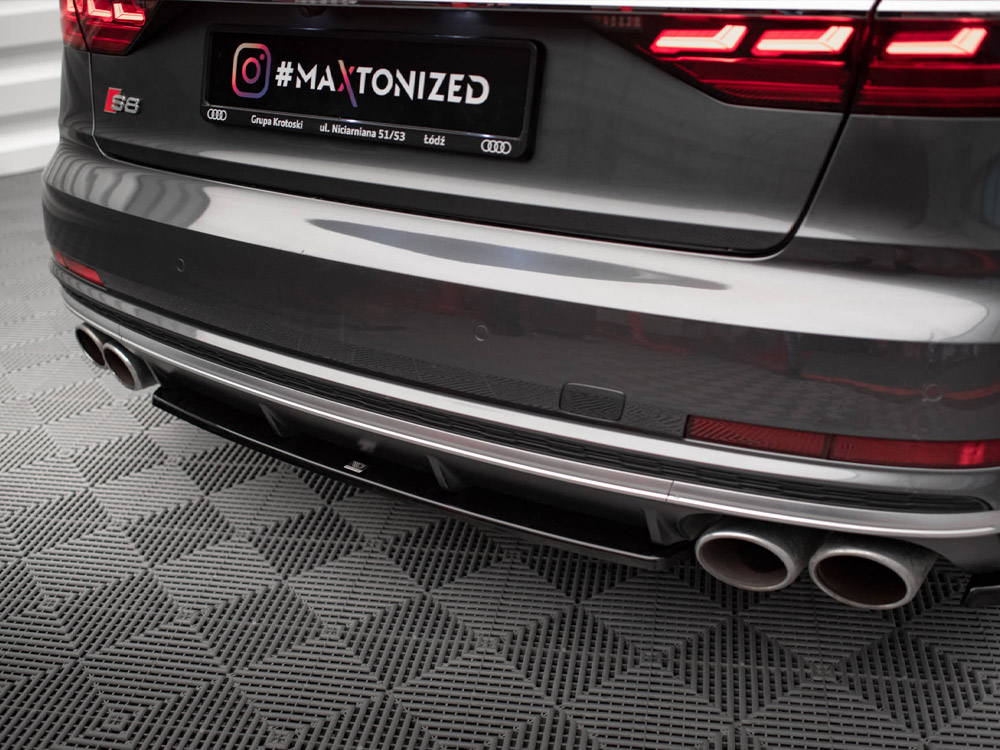 Maxton central rear splitter audi s8 d5 3 Maxton central rear splitter audi s8 d5 - image 3