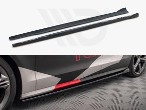 Maxton Side Skirts Diffusers V2 Audi S8 D4