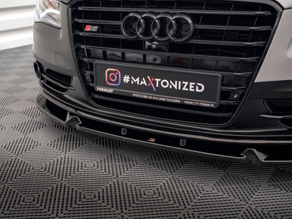 Maxton front splitter v2 audi s8 d4 4 Maxton front splitter v2 audi s8 d4 - image 4