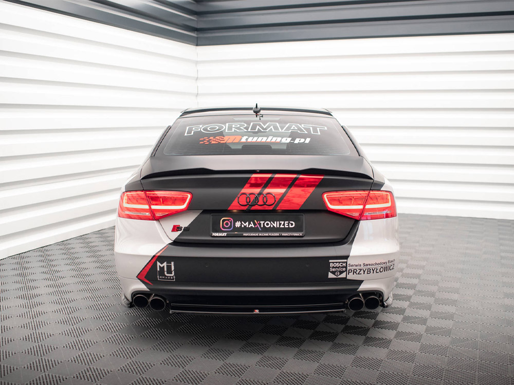 Maxton central rear splitter audi s8 d4 3 Maxton central rear splitter audi s8 d4 - image 3