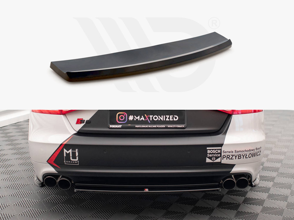Maxton central rear splitter audi s8 d4 1 Maxton central rear splitter audi s8 d4