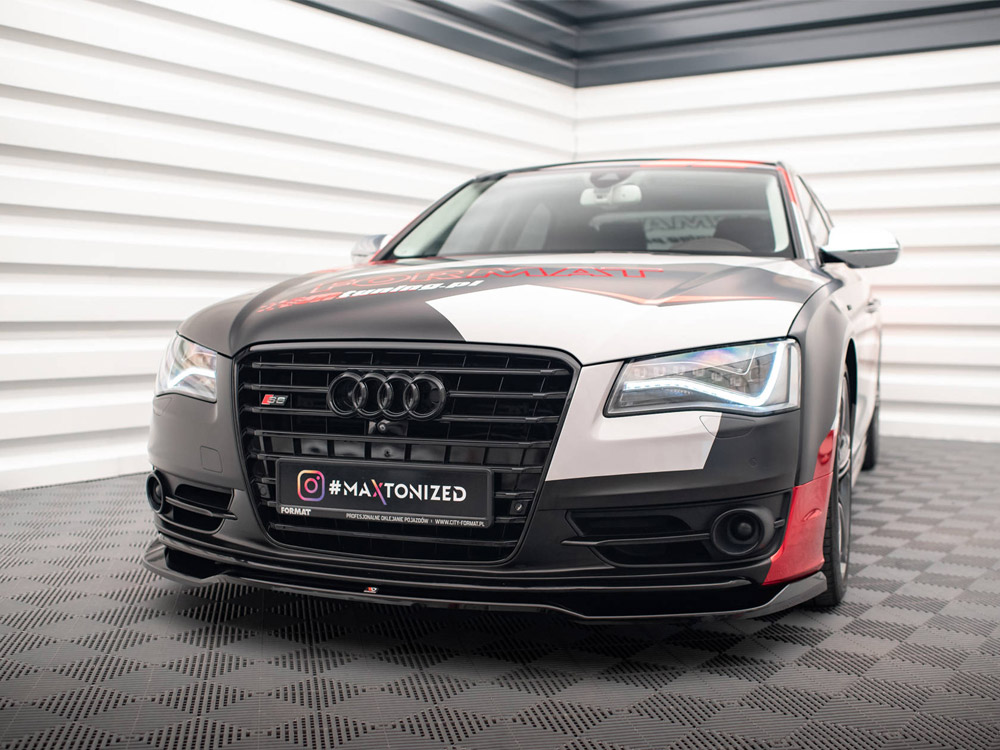 Maxton front splitter v1 audi s8 d4 2 Maxton front splitter v1 audi s8 d4 - image 2