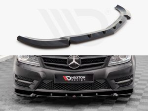 Maxton Front Splitter V1 Mercedes-Benz C-Class Coupe/Saloon/Estate AMG-Line C204/W204 Facelift Models/S204 Facelift Models