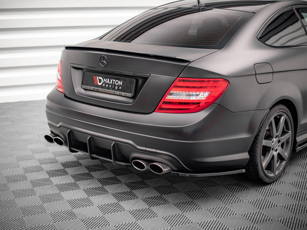 Maxton street pro rear diffuser mercedes c-class coupe amg-line c204 3 Maxton street pro rear diffuser mercedes c-class coupe amg-line c204 - image 3