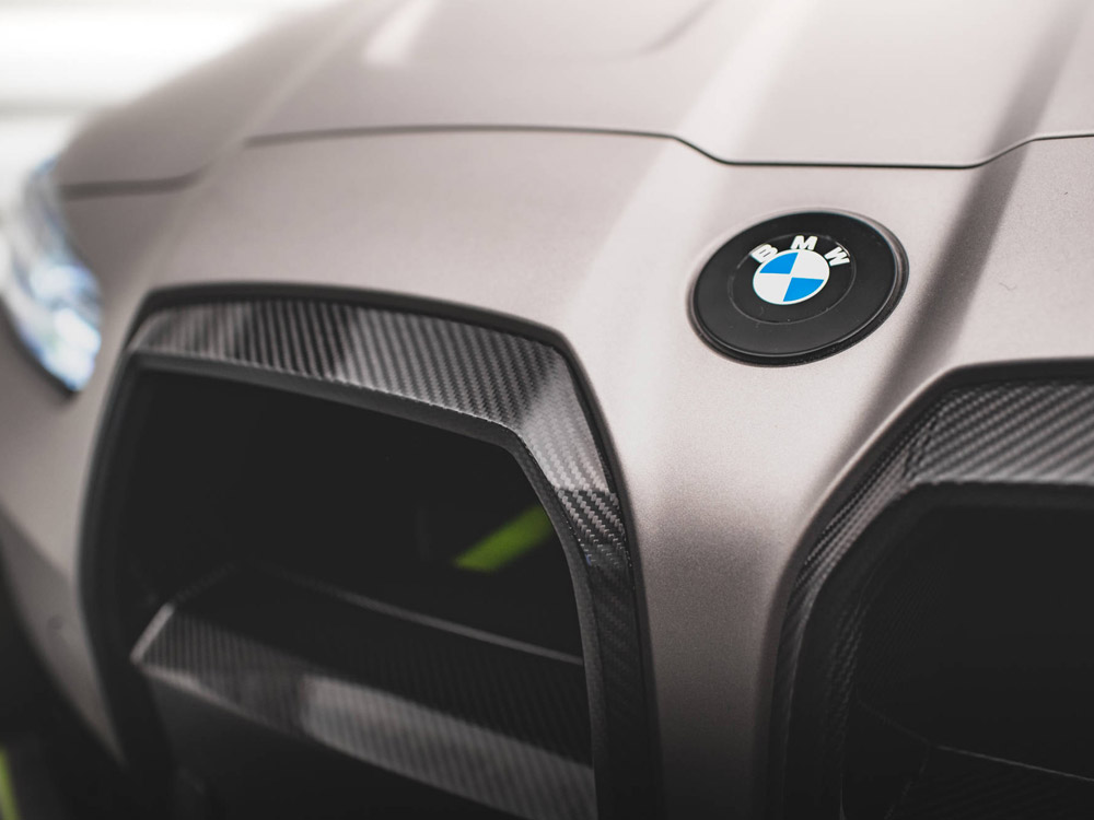 Maxton carbon fibre front grille + licence plate holder base bmw m4 g82 / m3 g80 9 Maxton carbon fibre front grille + licence plate holder base bmw m4 g82 / m3 g80 - image 9