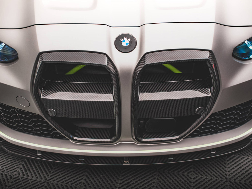 Maxton carbon fibre front grille + licence plate holder base bmw m4 g82 / m3 g80 7 Maxton carbon fibre front grille + licence plate holder base bmw m4 g82 / m3 g80 - image 7