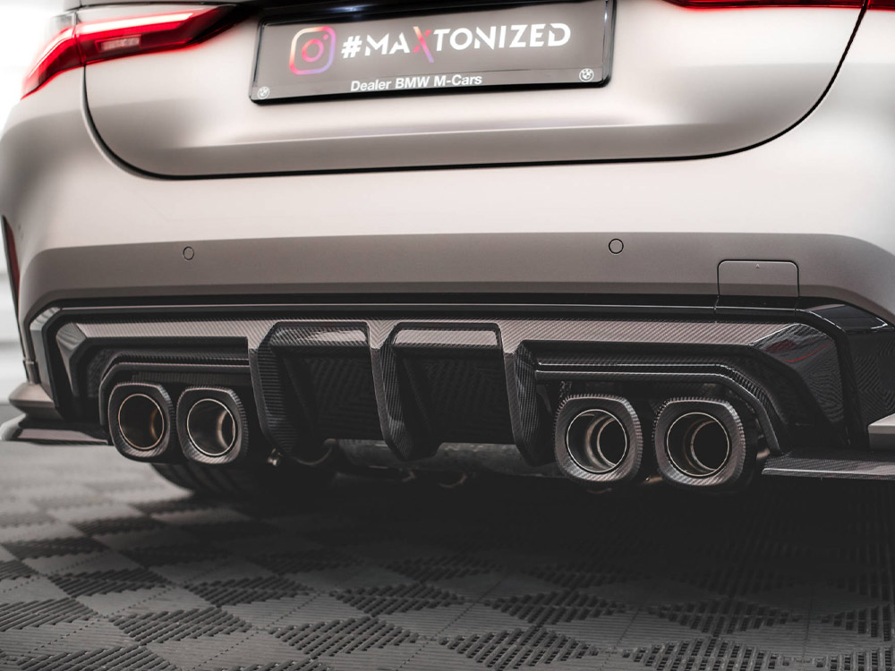 Maxton carbon fibre rear diffuser bmw m4 g82 / m3 g80 9 Maxton carbon fibre rear diffuser bmw m4 g82 / m3 g80 - image 9